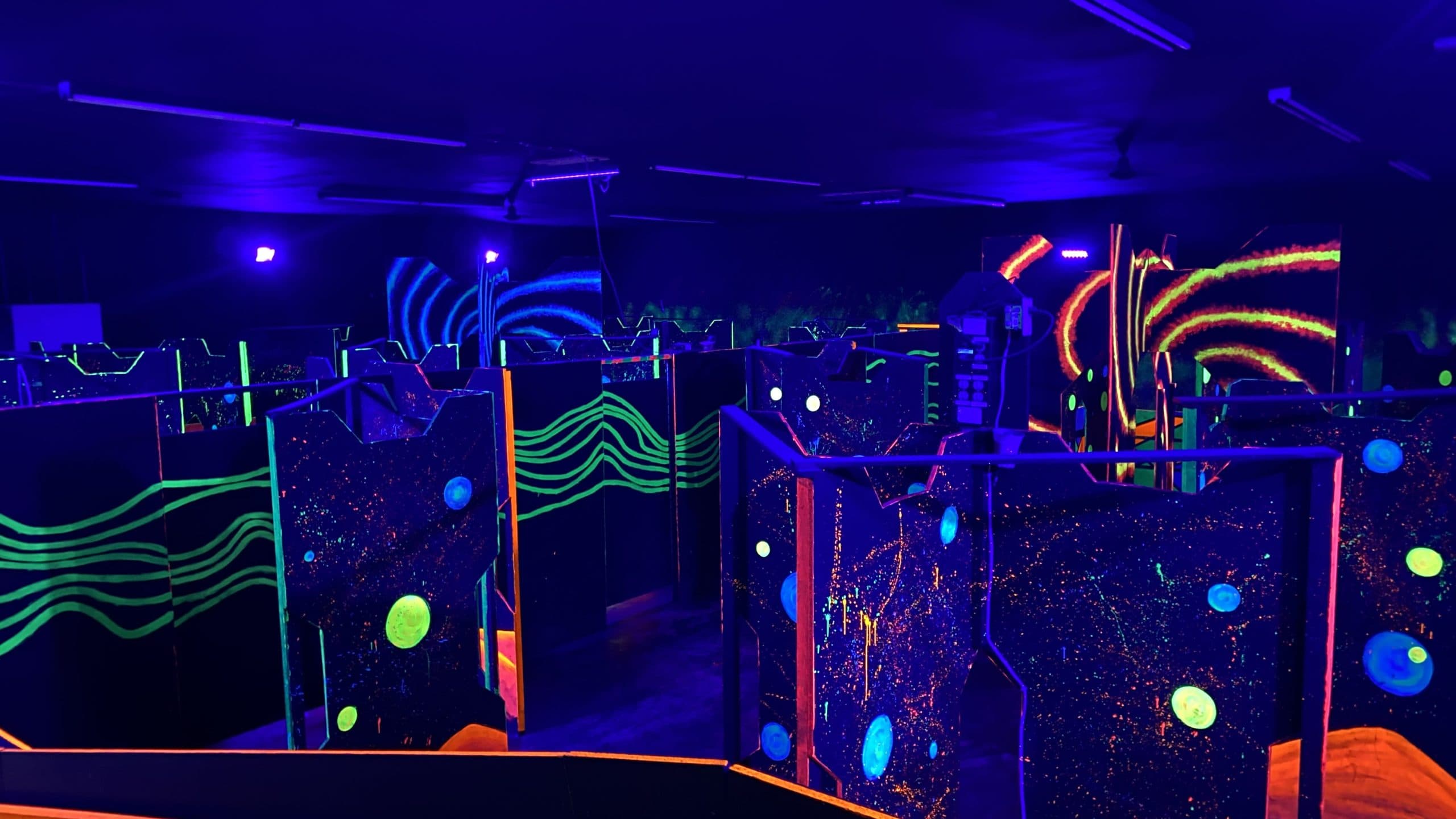 Laser tag arena